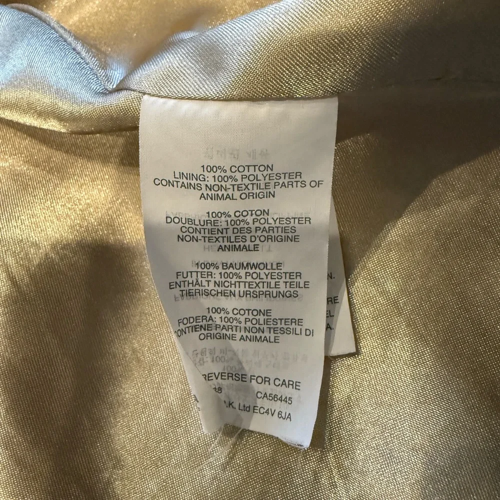 Jcrew Collection Icon Trench Coat - Picture 7 of 8